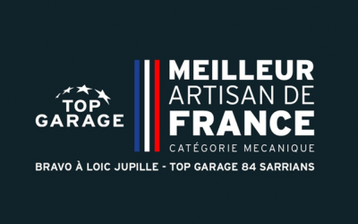 Un mécanicien Top Garage primé Meilleur Artisan de France !